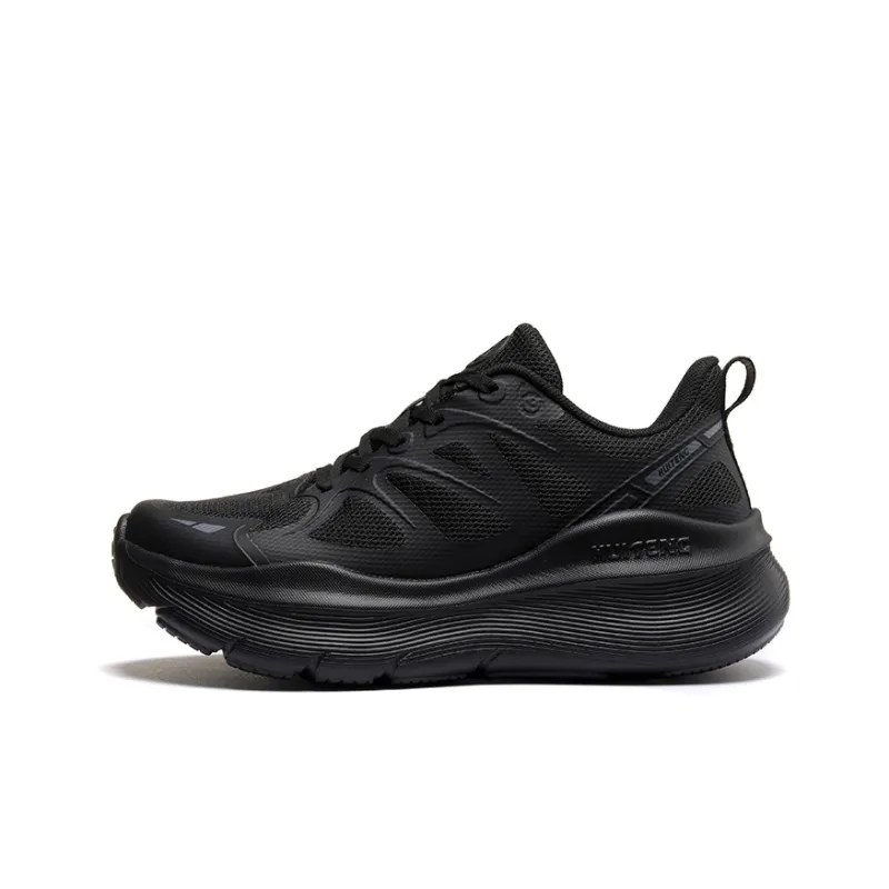 HUITENG Running Shoes Unisex Low Top Black White/Vibrant Orange/Dopamine Pink/Dream Blue/Phantasm Purple/Interstellar Black-34