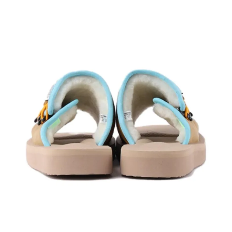 Suicoke Slide Slippers Men's Brown-5