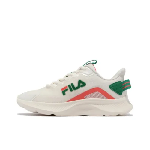 FILA Triangle Max Casual Shoes Women's Low-Top White/Green