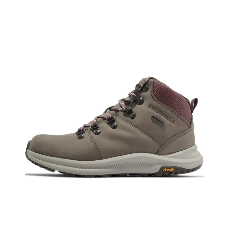 MERRELL Ontario 2 Mid WP Mid-Top Outdoor Shoes Women's Brown-0