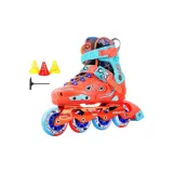 Vibrant Orange[Shoes+Professional Protective Gear Set+Gift Package]