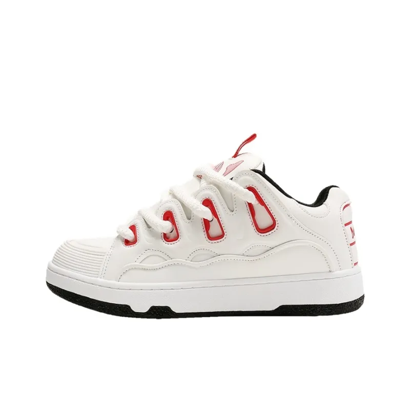 AD Wear-Resistant Low-Top Skateboard Shoes-0