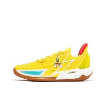 361° BIG3 4.0 Quick Pro Basketball Shoes Men Low Top Acid Yellow/Warm Brown