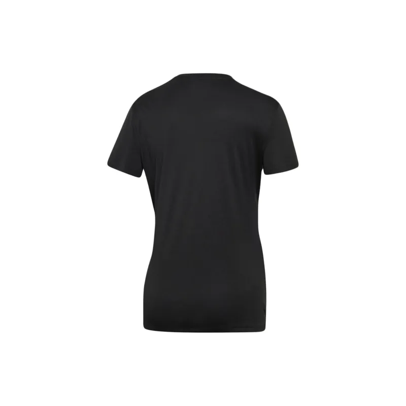 Reebok Re Basic Ss Tee T-Shirt Women's Black-1