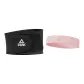 Black Waist Protector Belt with Triple Spring+Two Support Plates+Cherry Blossom Pink Sports Headband