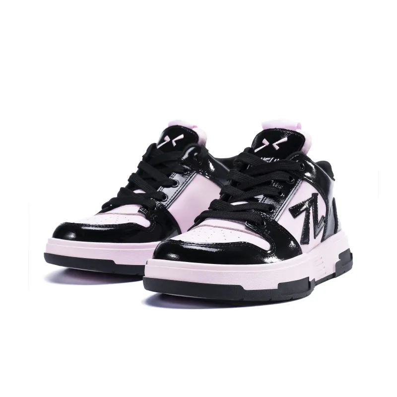 Same Way Serene Twilight Cushioning Height Increasing Low Top Skateboard Shoes Unisex Violet-1