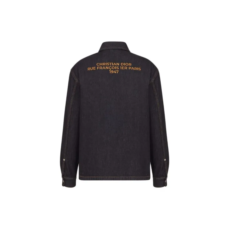 DIOR SS24 Denim Jacket Men's Blue-1