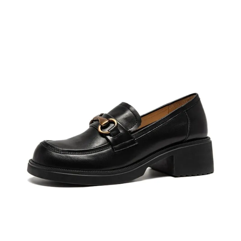 Satchi Loafers Women's Black/Coffee-0