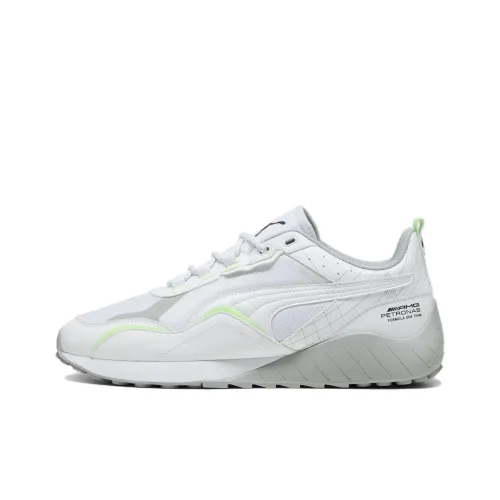 PUMA Mercedes Amg Lifestyle Shoes Unisex Mid-Top White/Green