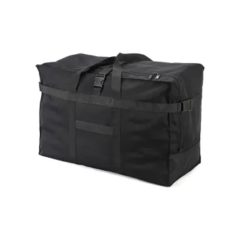 TINYAT Polyester Travel Bag Large Size Unisex Black/White/Gray