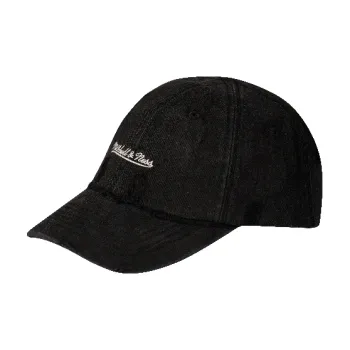 Mitchell & Ness Cotton Baseball Caps Unisex Black
