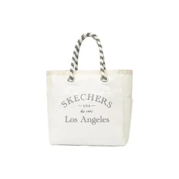 Skechers LeSportsac Collaboration Fabric Tote Bag, Shopping Bag, Shoulder Bag, Handbag Tubas Unisex Beige