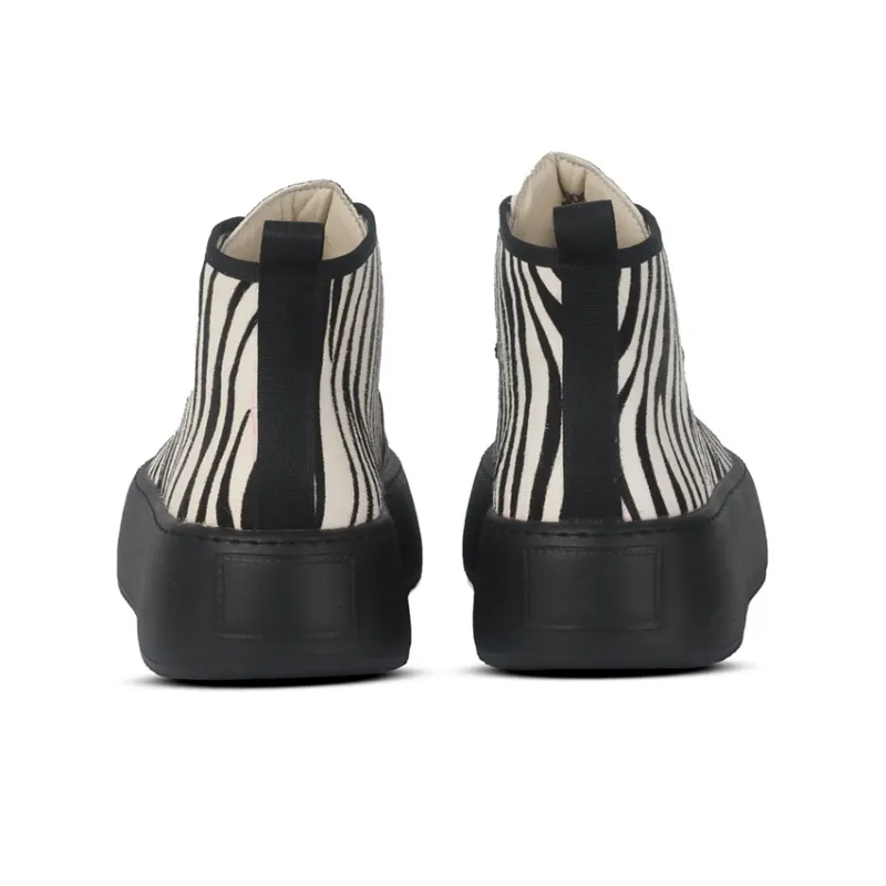 Thai Points Martin Boot Men's Black White-4