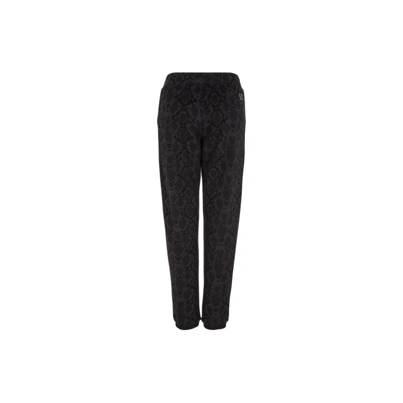EMPORIO ARMANI EA7 SS24 Sports Pants Women's Black-1