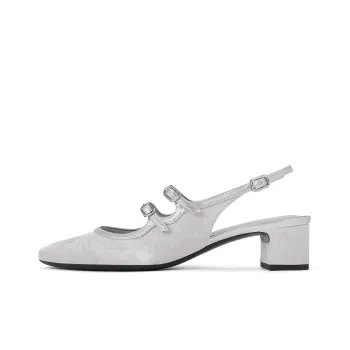 CHARLES&KEITH Small Ck Chinese Style New Chinese Style Strap Sandals Chunky Heel Women's Multicolor