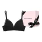 Count Midnight Black Gift Box Set, Double-Layer Shoulder Strap Style