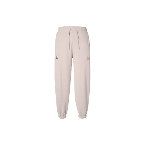 Jordan Valentine's Day Knitted Sweatpants Women's Fossil Stone Gray