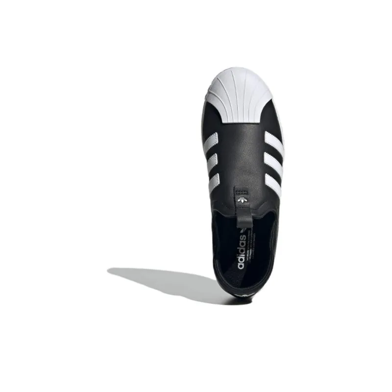 Superstar Women's Adidas Originals Slip On 'Black White' Women's-4