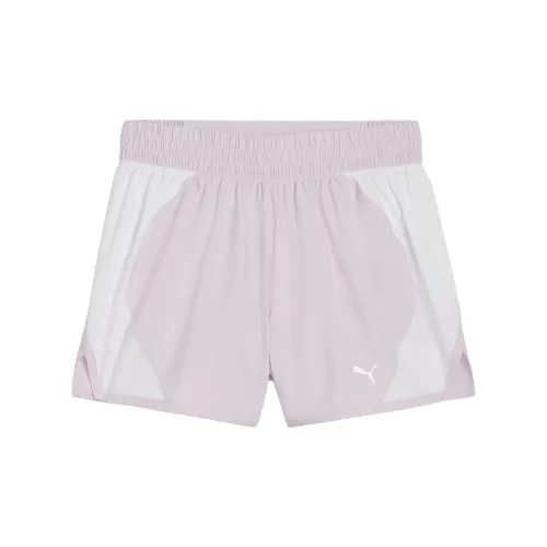 PUMA Brand Love Metallic Sports Shorts Women's Pink