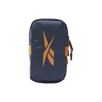 Reebok Recycled Polyester One Shoulder Handbag, Crossbody Bag Unisex Marine Blue