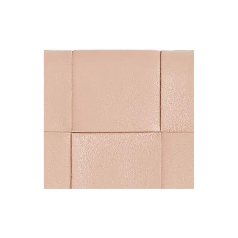 Bottega Veneta CASSETTE Sheepskin Card Holder Women's Lotus Pink-3