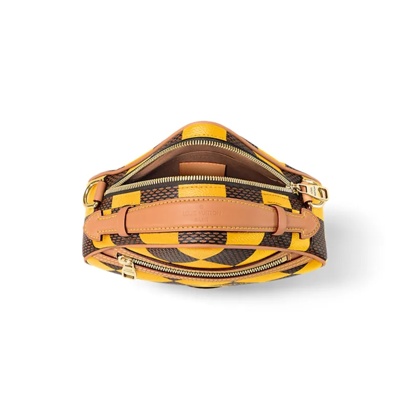 LOUIS VUITTON Chess Messenger Bag Damier Pop Jaune Mat-3