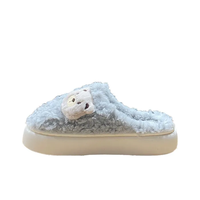 YUSHIPOLUO Wrap toe Slippers Unisex-3