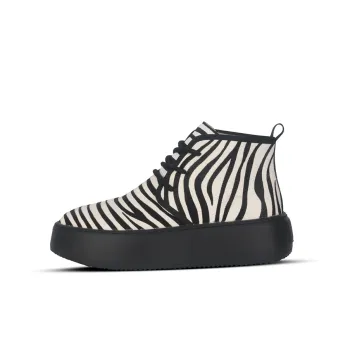 Thai Points Martin Boot Men's Black White