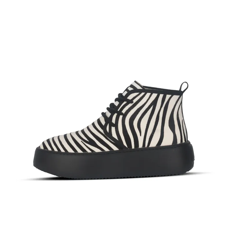 Thai Points Martin Boot Men's Black White-0