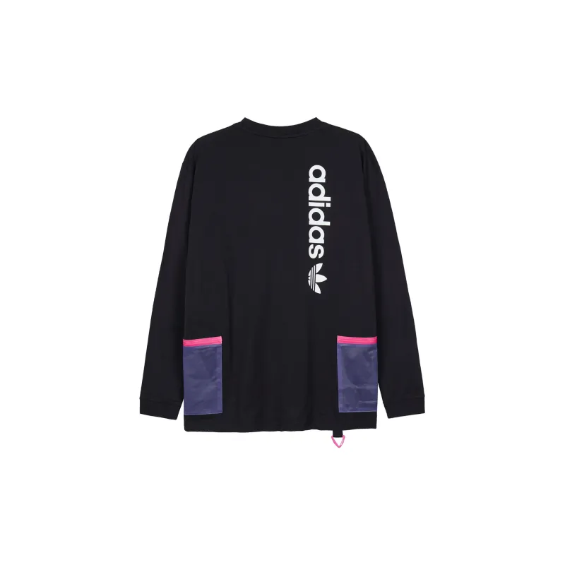 Adidas Originals Set in Sleeve T Shirt Men's Black-1