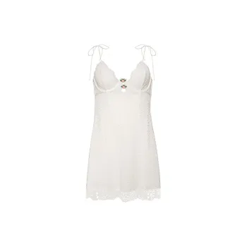 Victoria's Secret x AIYUNINGMENG Nightgown Women's White