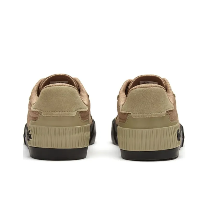 LACOSTE Low Top Skateboard Shoes Men's Brown-3