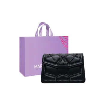 MARKANGARO PU Crossbody Bag Regular Women's Black/Coffee