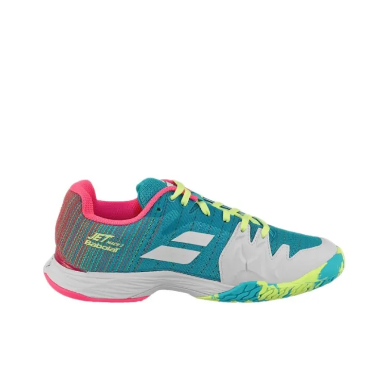 Babolat Cushioning Slip Resistant Low Top Tennis Shoes Women's Blue-1