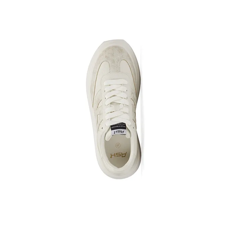 ASH Skateboard Shoes Women's Low Top White-3