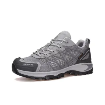 HUMTTO Cushioning, Wear Resistant Low Top Outdoor Shoes Men's Gray