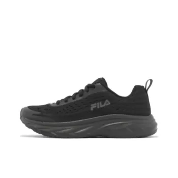 FILA Anti-Slip Wear-Resistant Low-Top Running Shoes Women's Black