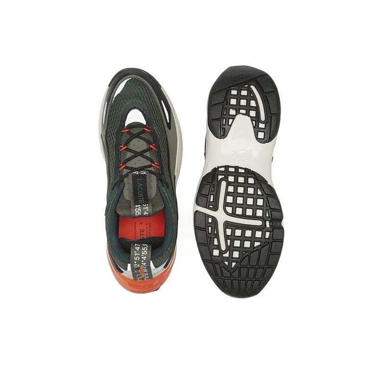 LACOSTE Low Top Casual Shoes Men's Green-1