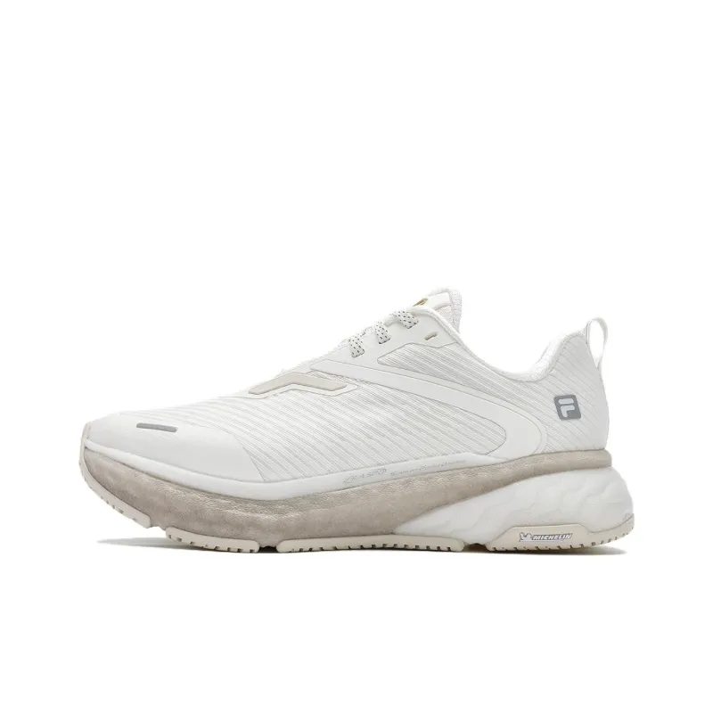 FILA Athletics Anti Slip Wear Resistant Low Top Training Running Shoes Women's Early Snow-0