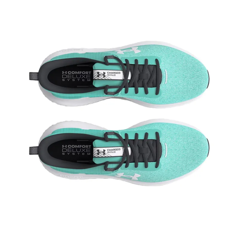 Under Armour Charged Revitalize Cushioning Low-Top Running Shoes Women's Green-3