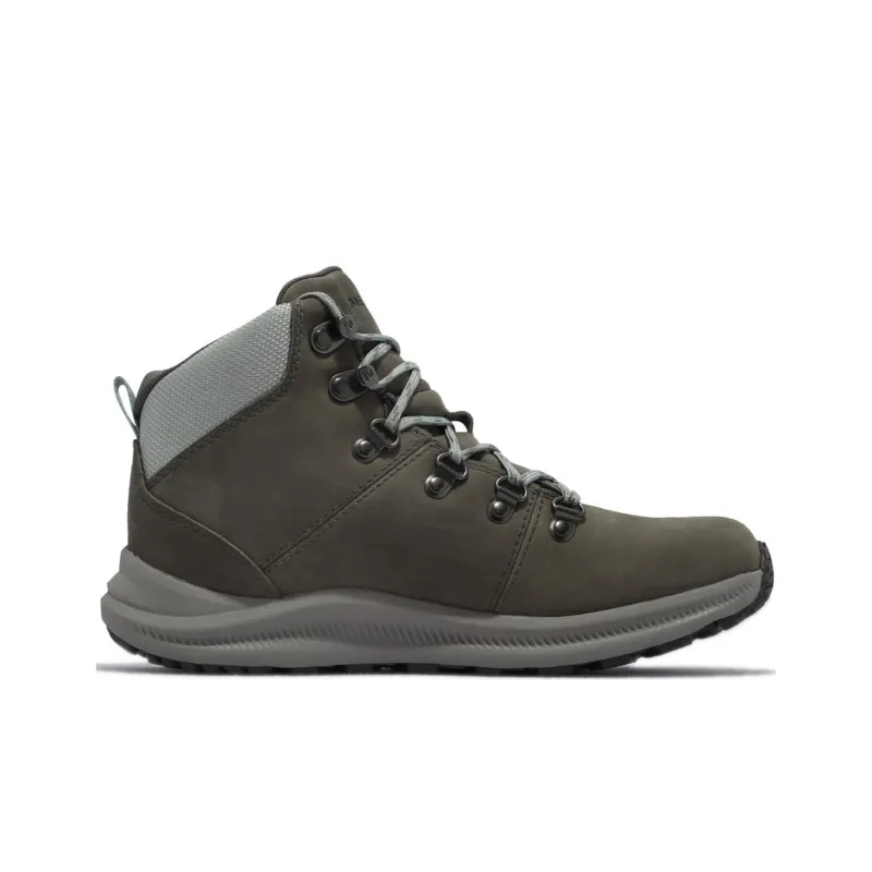 MERRELL Ontario 2 Mid WP Durable Breathable Mid-Top Outdoor Shoes Women's Green Gray-1