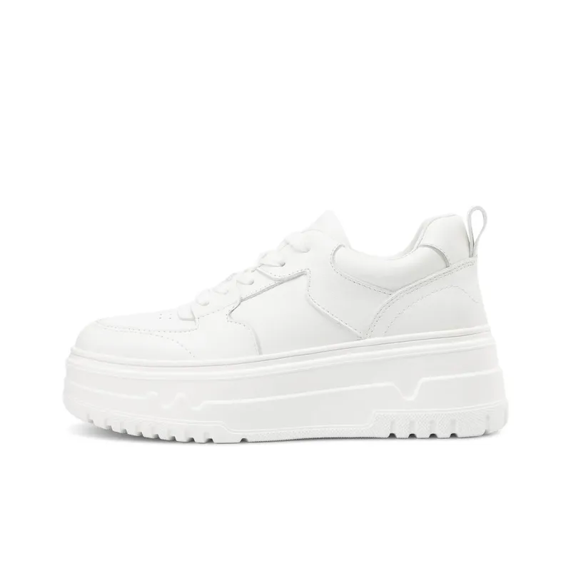 Rosa Bianca Breathable Lightweight Height Increasing Warm Low-Top Casual Shoes Women's-0