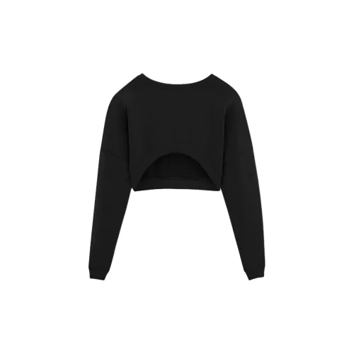 SAINT LAURENT Sweatshirts Women's Black