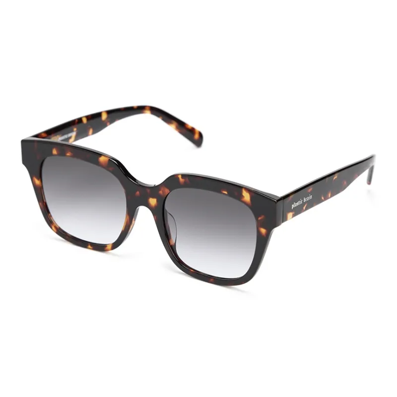 PLASTIC BRAIN Square Sunglasses Unisex-6