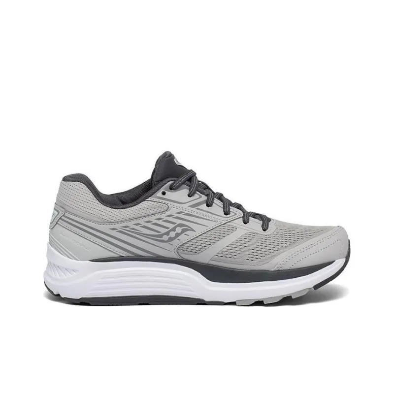 Saucony Echelon 8 Stair Team 8 Wear-Resistant Breathable Cushioning Low-Top Running Shoes Women's Gray-1