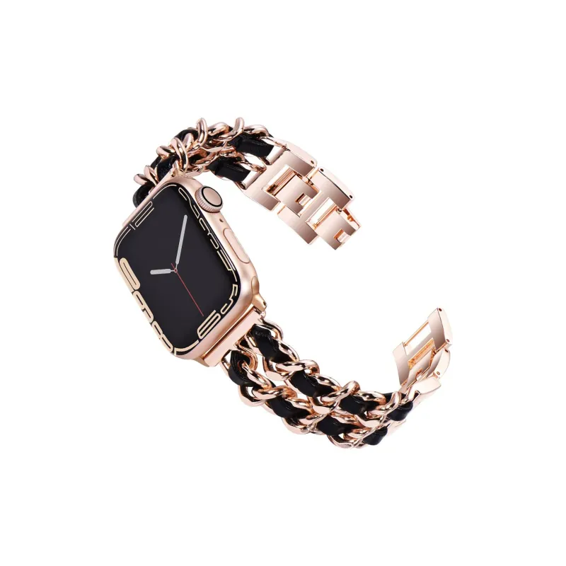 Yu Qing Apple Compatibility Watch Band 165mm Stainless Steel Material-5