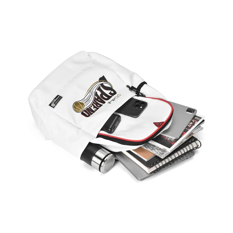 8atheist Sparenopains X DRA Collaboration Polyester Backpack Tubas Unisex White-4