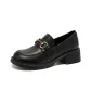 Black Fleece-Lined