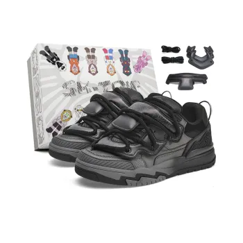 SK.TRIP War Armor Low Top Skateboard Shoes Unisex Phantom Night Black Box Limited Edition