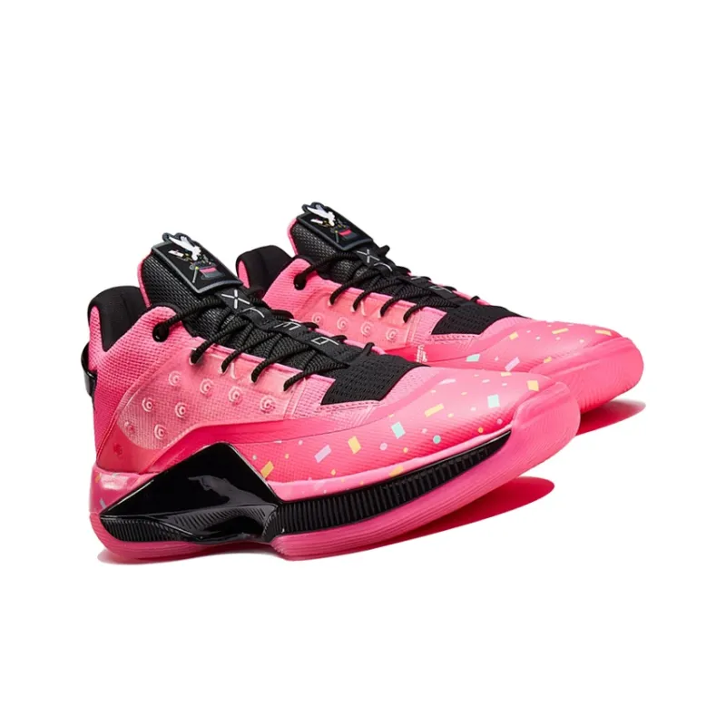 XTEP Levitation 4 Slip Resistant Cushioning Wear Resistant Low Top Basketball Shoes Men's-2